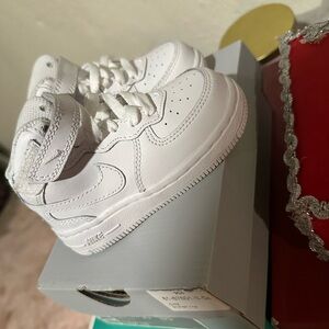 Nike toddler All-White Sneakers Air Force